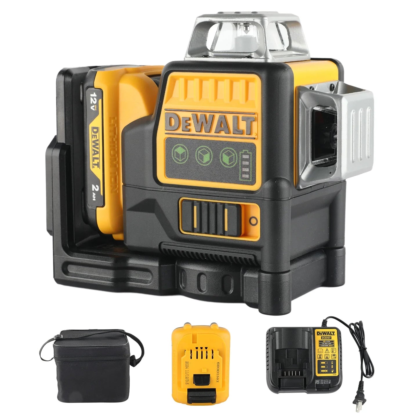 DeWalt laser level DW089LG laser 360 laser measuring tool construction laser Degree Professional Laser, Cordless/Rechargeable