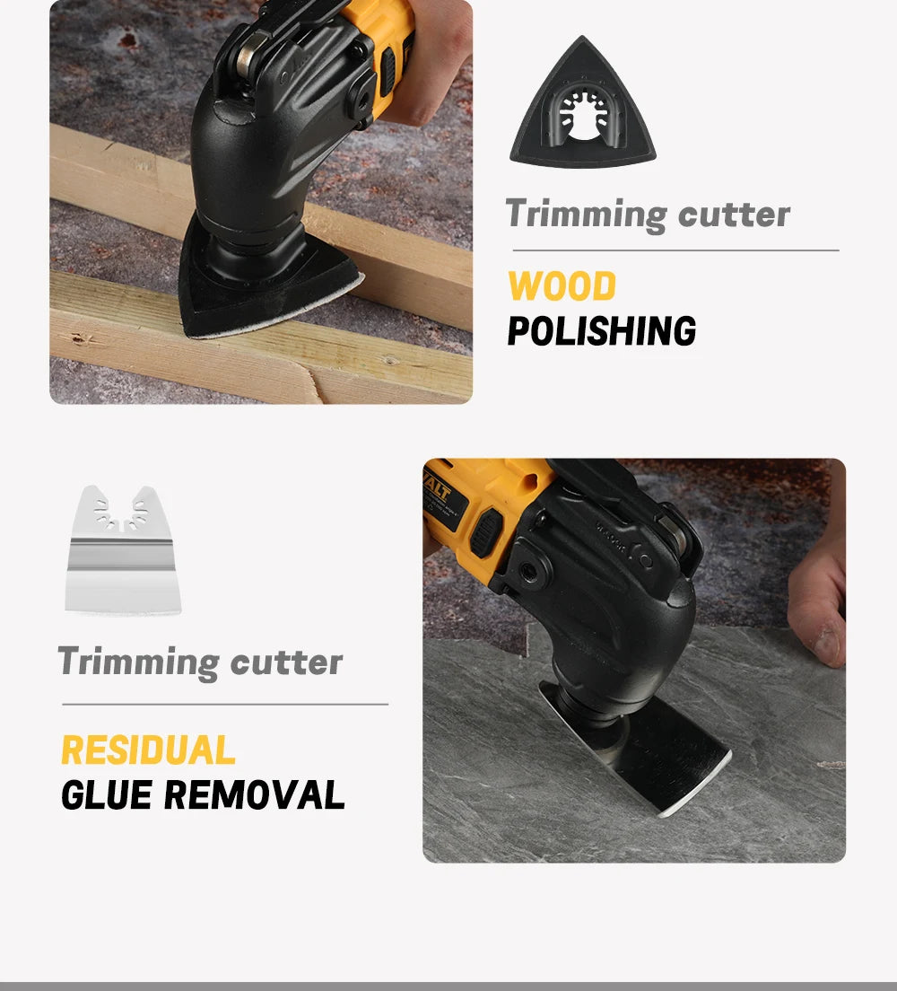 Dewalt Brushless Fast Release Oscillating Tool, Multifunctional Tool, Renewable Electric Cutting Machine