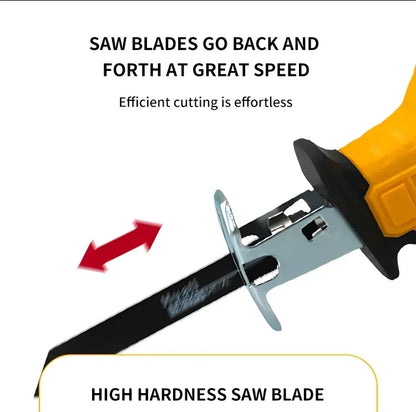 Dewalt 20V Brushless Electric 2800RPM Cordless Reciprocating Saw Saw Multifunctional Metal Wood Pipe Cutting Saw Power Tool