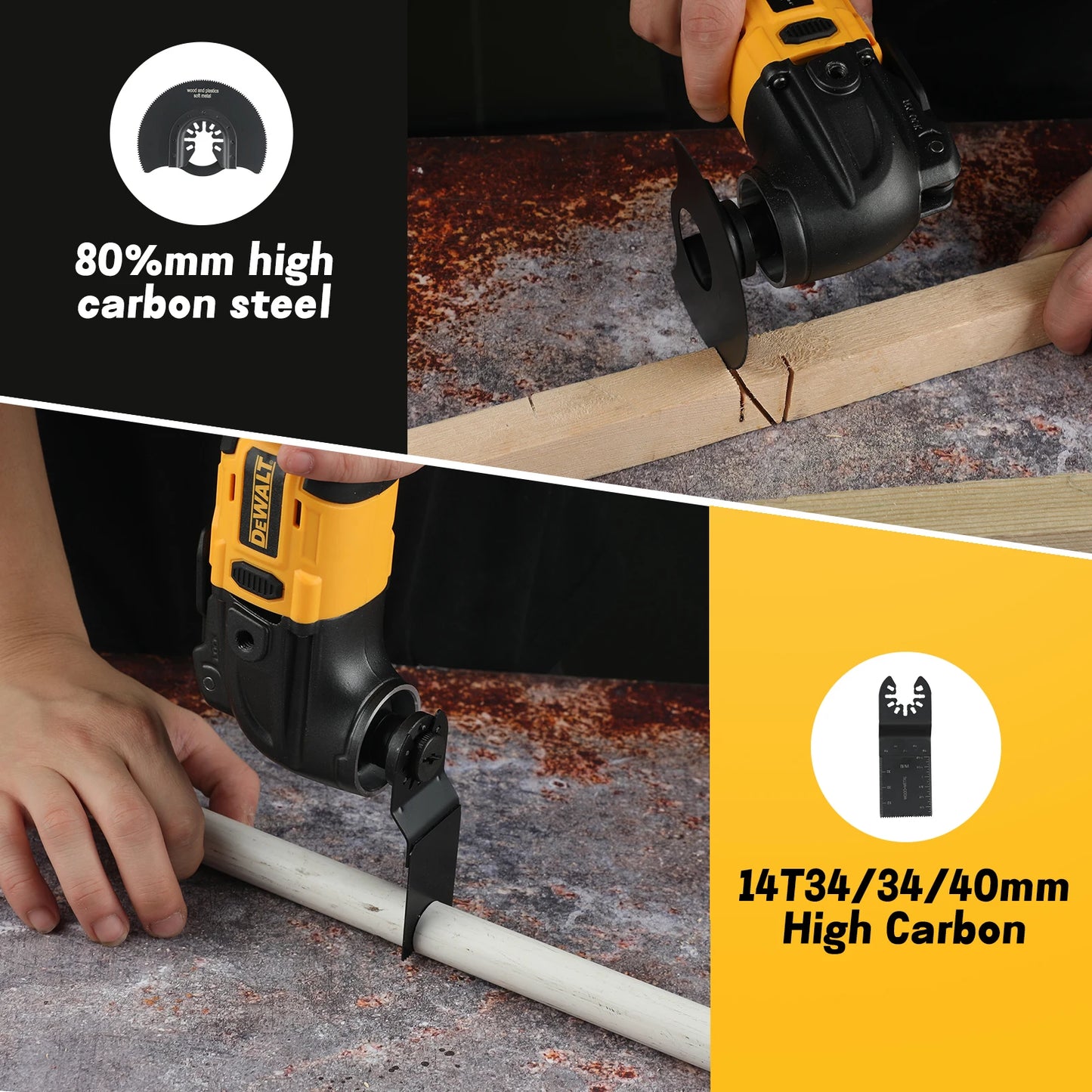 Dewalt Brushless Fast Release Oscillating Tool, Multifunctional Tool, Renewable Electric Cutting Machine