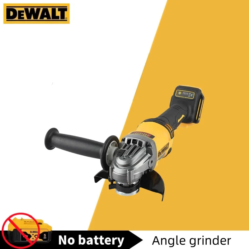 DEWALT 20V MAX* Angle Grinder, Paddle Switch,DCG416B 125mm Wireless Brushless Angle Grinder 9000RPM Lithium Battery Powered Cutt